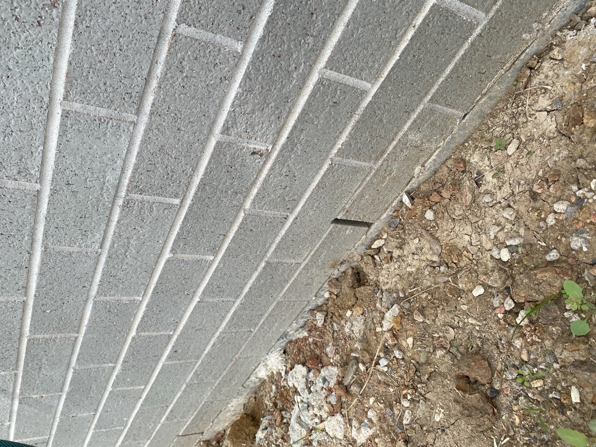 Damp proof course, recorded on a handover inspection in Riverstone