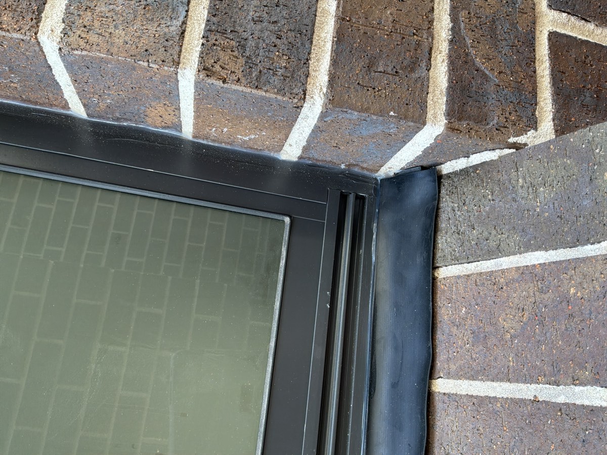 Service penetrations to be sealed and caulked, recorded during a handover inspection in Riverstone